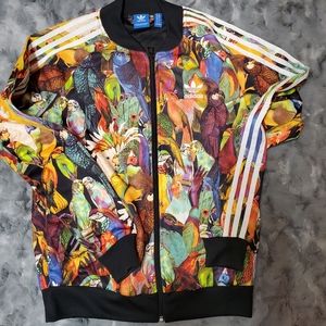 Addidas zip up sweater